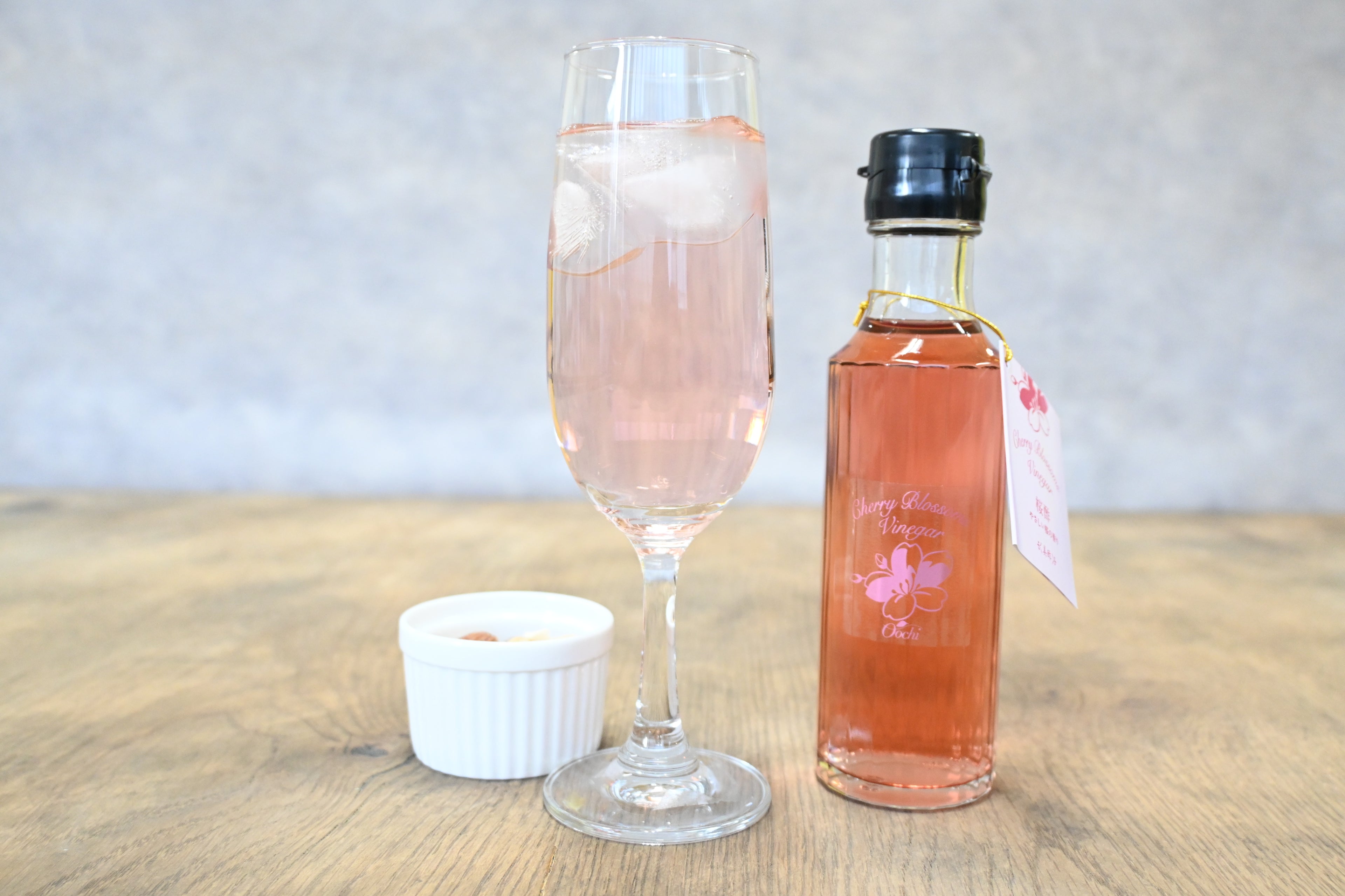 【受注生産】有機純米酢に桜葉を浸漬させた Cherry Blossoms Vinegar (チェリーブラッサムビネガー) 150ml【16600202】