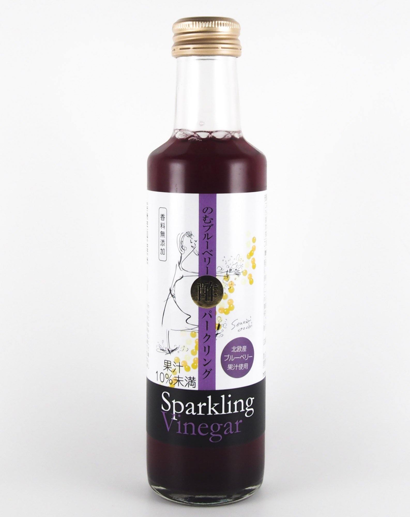 のむブルーベリー酢パークリング 200ml