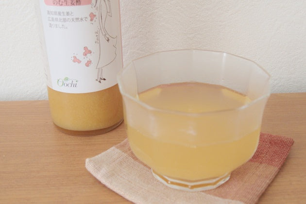 高知県産すりしょうがと純りんご酢などで造った飲みやすい のむ生姜酢 200ml【14600240】