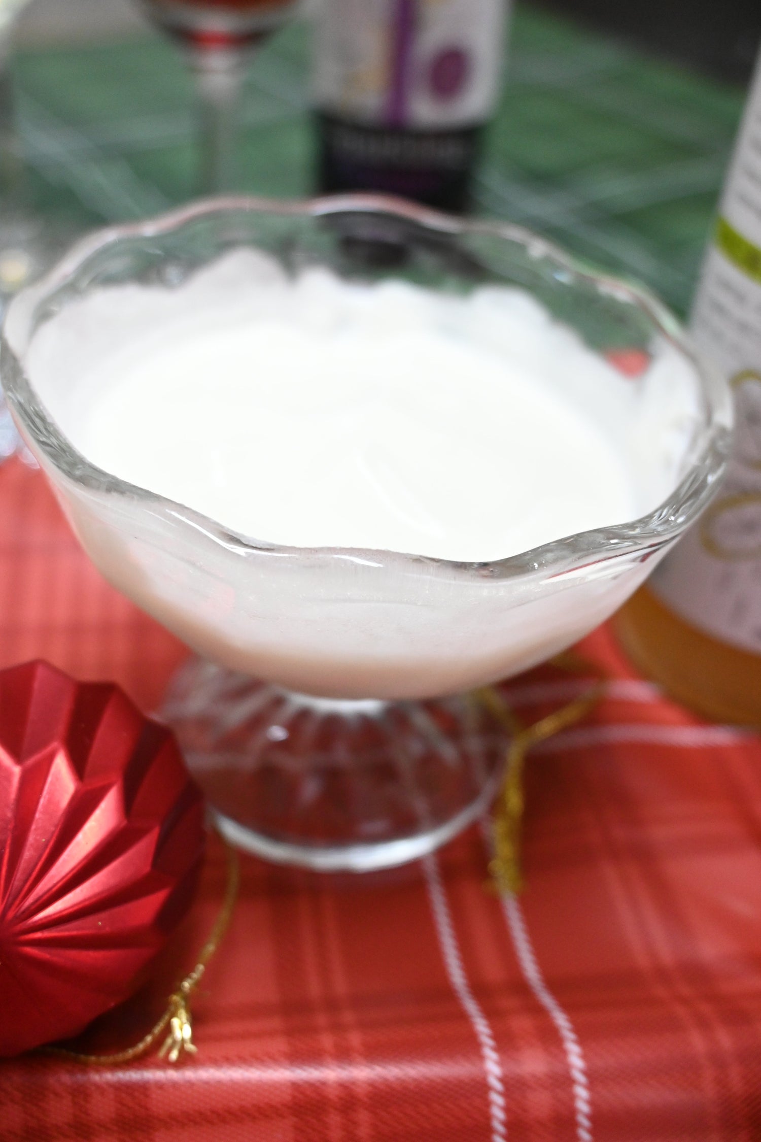 クリスマス酢ムース