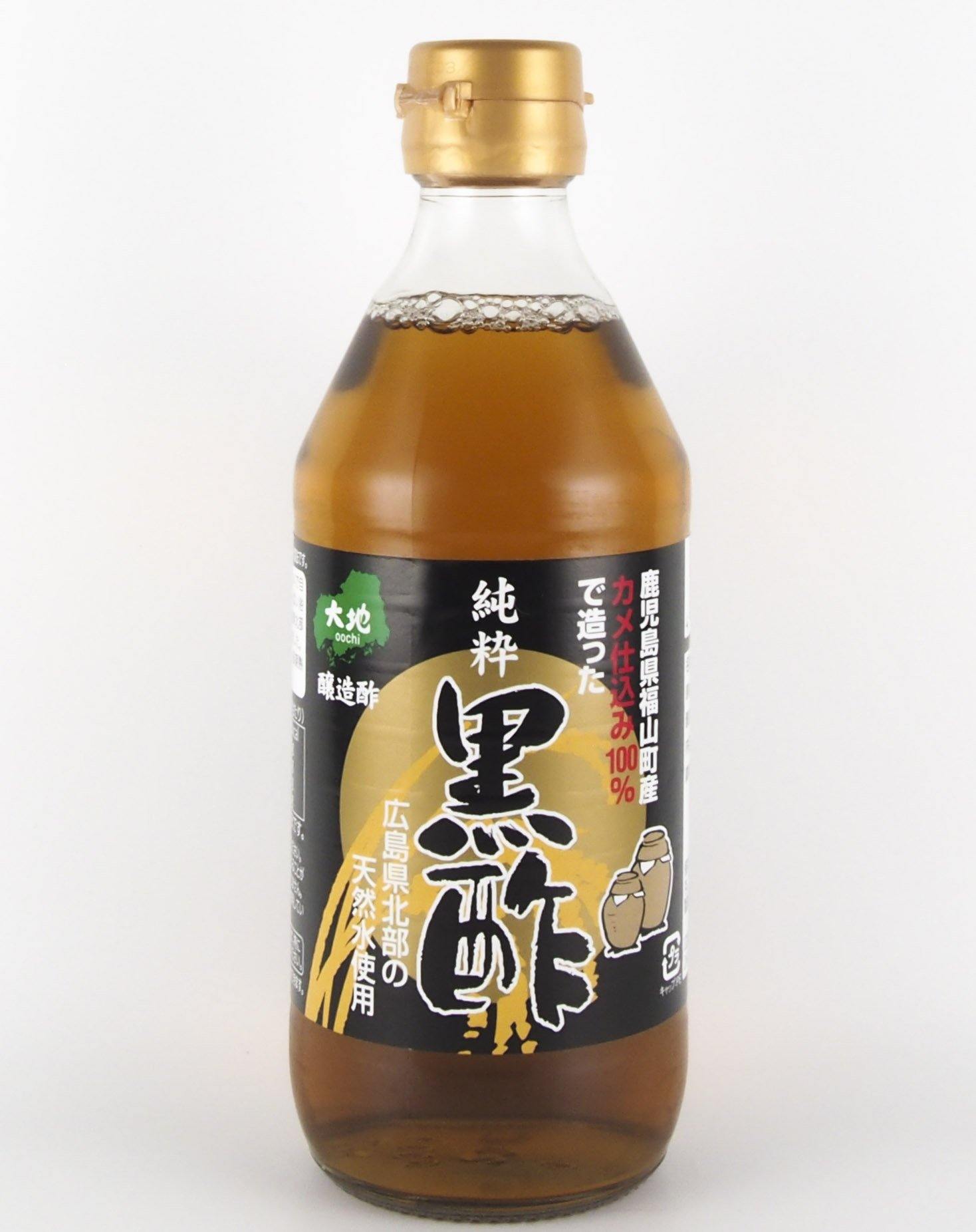 鹿児島福山町産カメ仕込み黒酢と天然水で造った 純粋黒酢 360ml – センナリ おいしさ研究所 大地:有機JAS認定「米の酢」を中心にのむ酢 ...