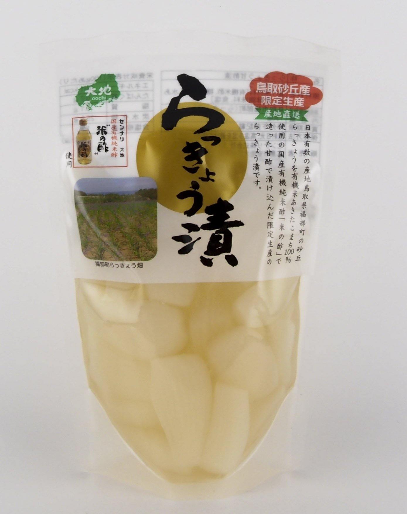 鳥取砂丘産らっきょう漬 130g【42200229】 - センナリ おいしさ研究所 大地